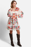 JP5112 Audrey Abstract Cover Up Dress - MiMi Wholesale