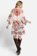JP5112 Audrey Abstract Cover Up Dress - MiMi Wholesale