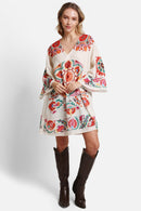 JP5112 Audrey Abstract Cover Up Dress - MiMi Wholesale