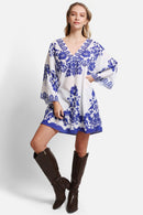 JP5113 Brooklyn Floral Cover Up Dress - MiMi Wholesale