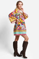 JP5114 Caroline Floral Cover Up Dress - MiMi Wholesale