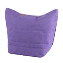 JUTE Leather Handle Jute Burlap Tote - MiMi Wholesale