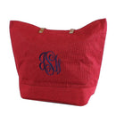 JUTE Leather Handle Jute Burlap Tote - MiMi Wholesale