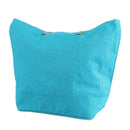 JUTE Leather Handle Jute Burlap Tote - MiMi Wholesale