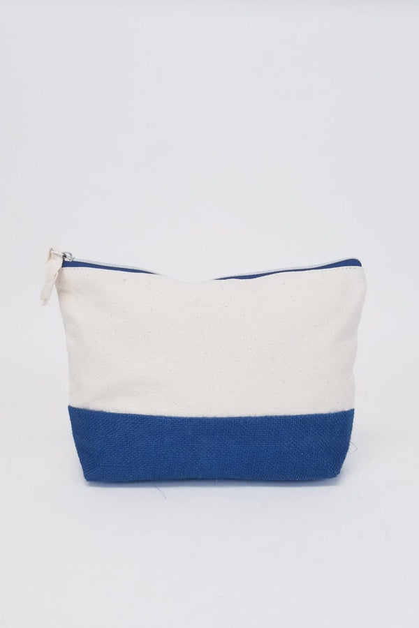 JUTP Jute Canvas Pouch - MiMi Wholesale