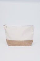 JUTP Jute Canvas Pouch - MiMi Wholesale