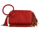 JY0378 Fringe Soft Vegan Leather Wristlet/Clutch - MiMi Wholesale