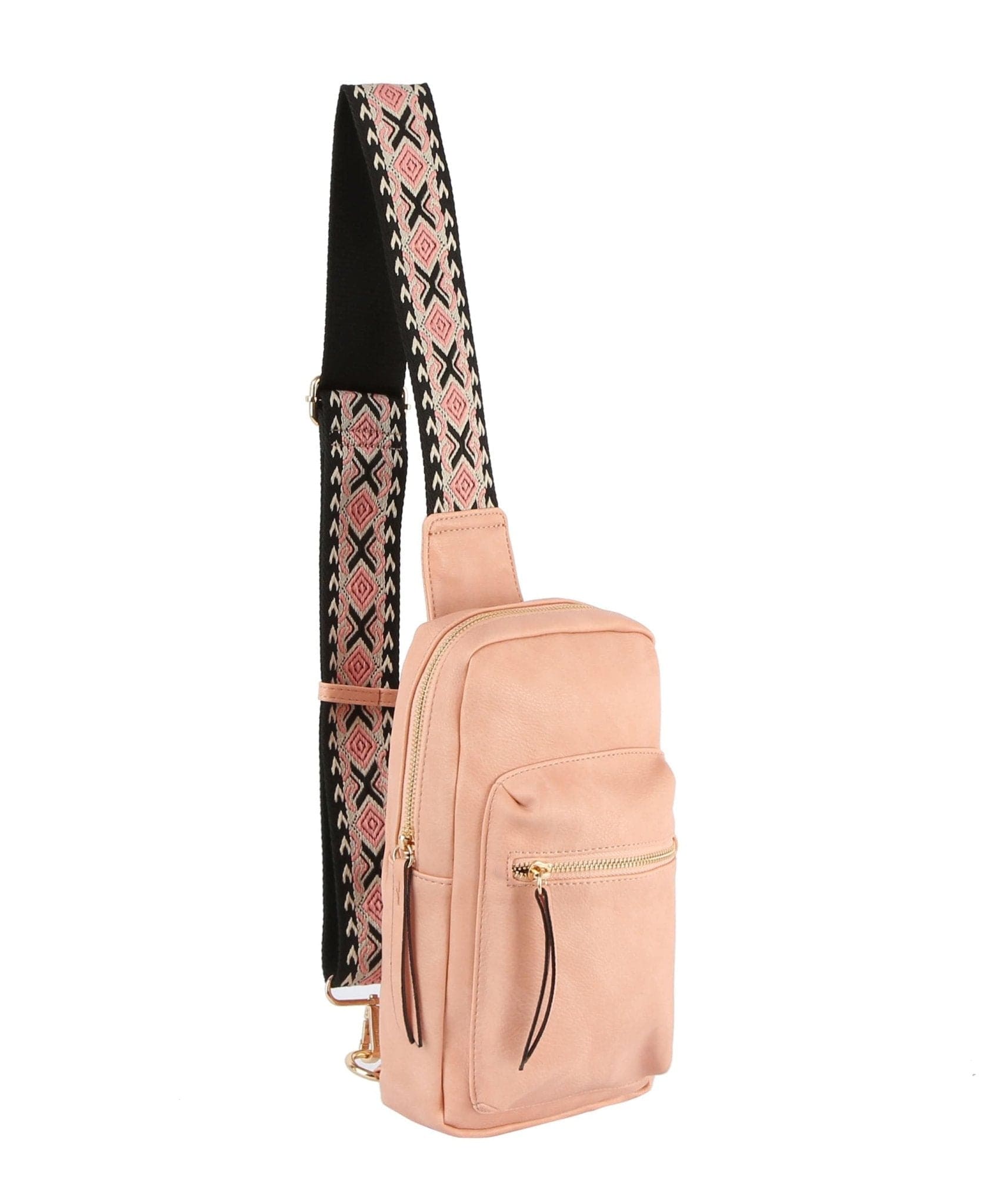 JYM0431 Boho Guitar Strap Sling Bag - Main Image