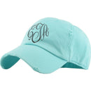 KBE Premium Distressed Cotton Cap - MiMi Wholesale