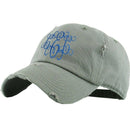 KBE Premium Distressed Cotton Cap - MiMi Wholesale