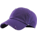 KBE Premium Distressed Cotton Cap - MiMi Wholesale