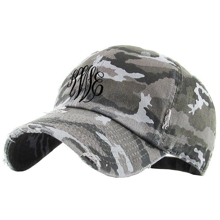 KBE Premium Distressed Cotton Cap - MiMi Wholesale