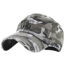 KBE Premium Distressed Cotton Cap - MiMi Wholesale