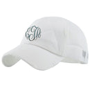 KBE-VM Premium Distressed Mesh Cotton Cap - MiMi Wholesale