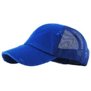 KBE-VM Premium Distressed Mesh Cotton Cap - MiMi Wholesale