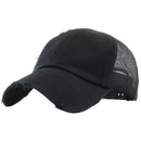 KBE-VM Premium Distressed Mesh Cotton Cap - MiMi Wholesale