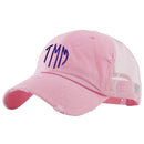 KBE-VM Premium Distressed Mesh Cotton Cap - MiMi Wholesale