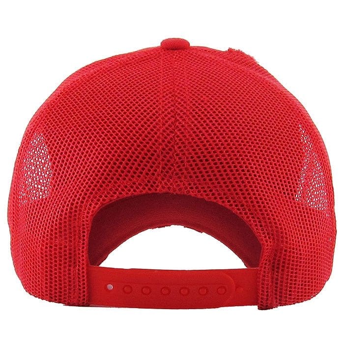 KBE-VM Premium Distressed Mesh Cotton Cap - MiMi Wholesale
