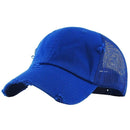 KBE-VM Premium Distressed Mesh Cotton Cap - MiMi Wholesale
