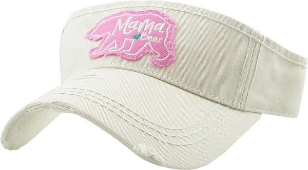 KBR137 "Mama Bear" Visor - MiMi Wholesale