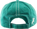 KBV1337 "Ride It Like You Stole It" Vintage Washed Baseball Cap - MiMi Wholesale