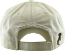 KBV1337 "Ride It Like You Stole It" Vintage Washed Baseball Cap - MiMi Wholesale