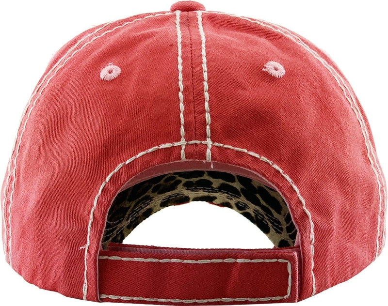 KBV1342 "Butt First Jesus" Vintage Washed Baseball Cap - MiMi Wholesale