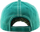 KBV1342 "Butt First Jesus" Vintage Washed Baseball Cap - MiMi Wholesale