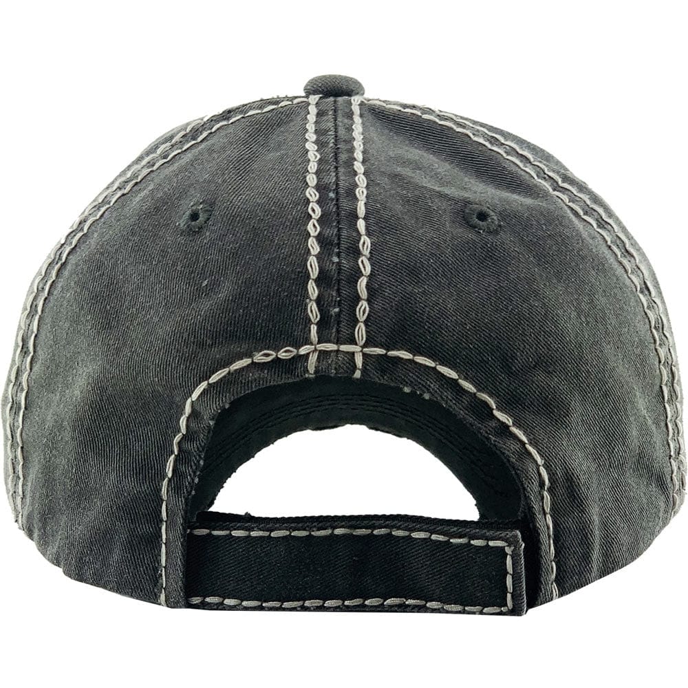 KBV1347 "Sweet Sassy Southern" Vintage Washed Baseball Cap - MiMi Wholesale