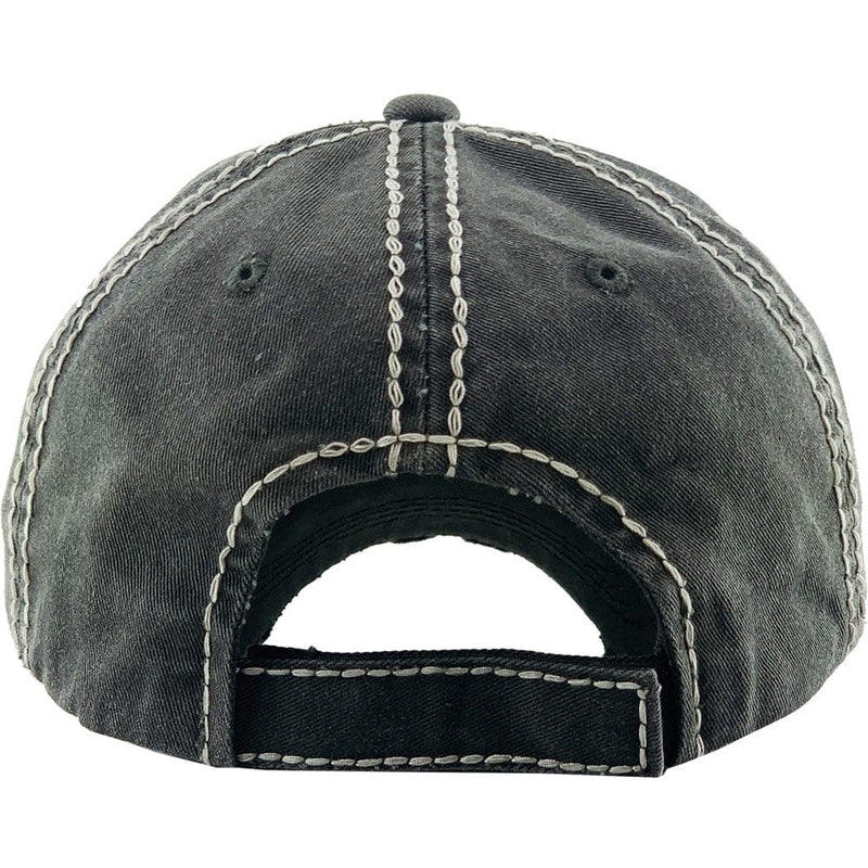 KBV1347 "Sweet Sassy Southern" Vintage Washed Baseball Cap - MiMi Wholesale