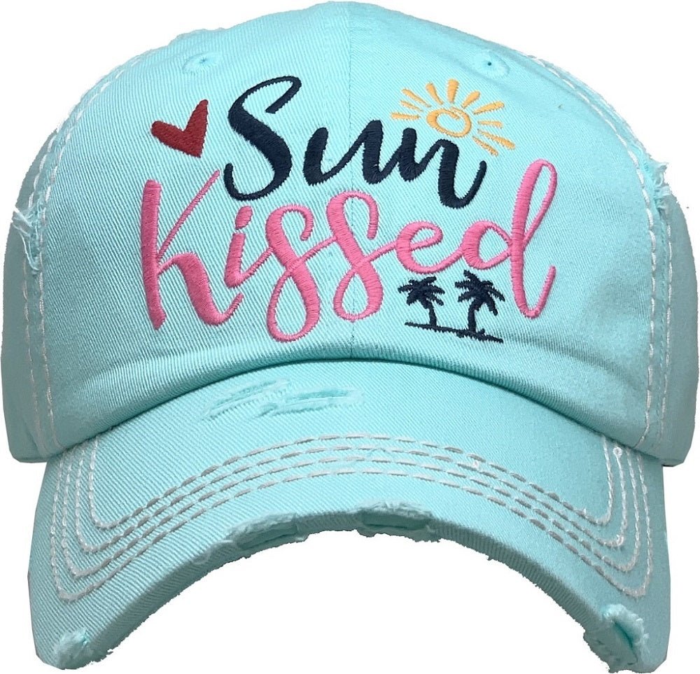 KBV1354 "Sun Kissed" Vintage Washed Baseball Cap - MiMi Wholesale