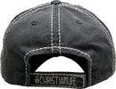 KBV1357 "Give Me Jesus & Coffee" Vintage Washed Baseball Cap - MiMi Wholesale