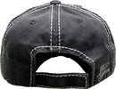 KBV1358 "Hello Sunshine" Vintage Washed Baseball Cap - MiMi Wholesale