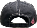 KBV1360 "I Don't Care" Vintage Washed Baseball Cap - MiMi Wholesale