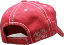 KBV1372 "High Tides and Good Vibes" Vintage Washed Baseball Cap - MiMi Wholesale