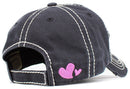 KBV1392 "Just A Small Town Girl" Vintage Washed Baseball Cap - MiMi Wholesale