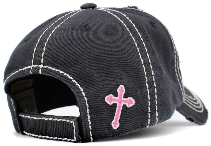 KBV1402 "Know Jesus Know Peace" Vintage Washed Baseball Cap - MiMi Wholesale