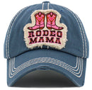 KBV1478 'Rodeo MaMa" Washed vintage Ballcap - MiMi Wholesale