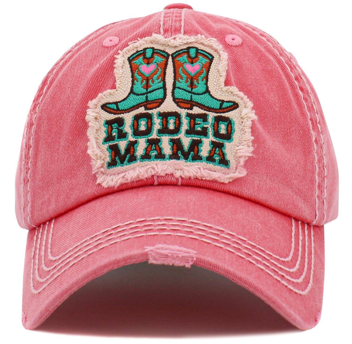 KBV1478 'Rodeo MaMa" Washed vintage Ballcap - MiMi Wholesale