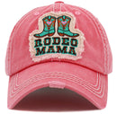 KBV1478 'Rodeo MaMa" Washed vintage Ballcap - MiMi Wholesale