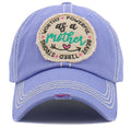 KBV1487 'As a Mother' Washed Vintage Ballcap - MiMi Wholesale