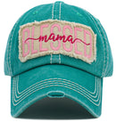 KBV1492 Blessed Mama Washed Vintage Ballcap - MiMi Wholesale