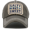 KBV1500 Salty But Sweet Washed Vintage Ballcap - MiMi Wholesale
