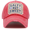 KBV1500 Salty But Sweet Washed Vintage Ballcap - MiMi Wholesale