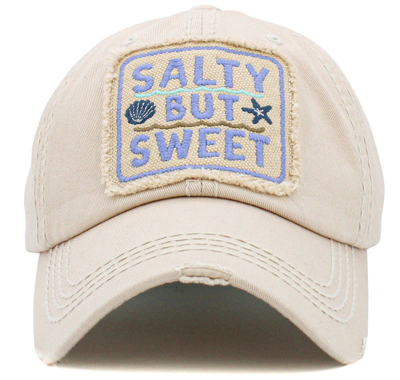 KBV1500 Salty But Sweet Washed Vintage Ballcap - MiMi Wholesale