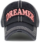 KBV1540 Dreamer Washed Vintage Cap - MiMi Wholesale