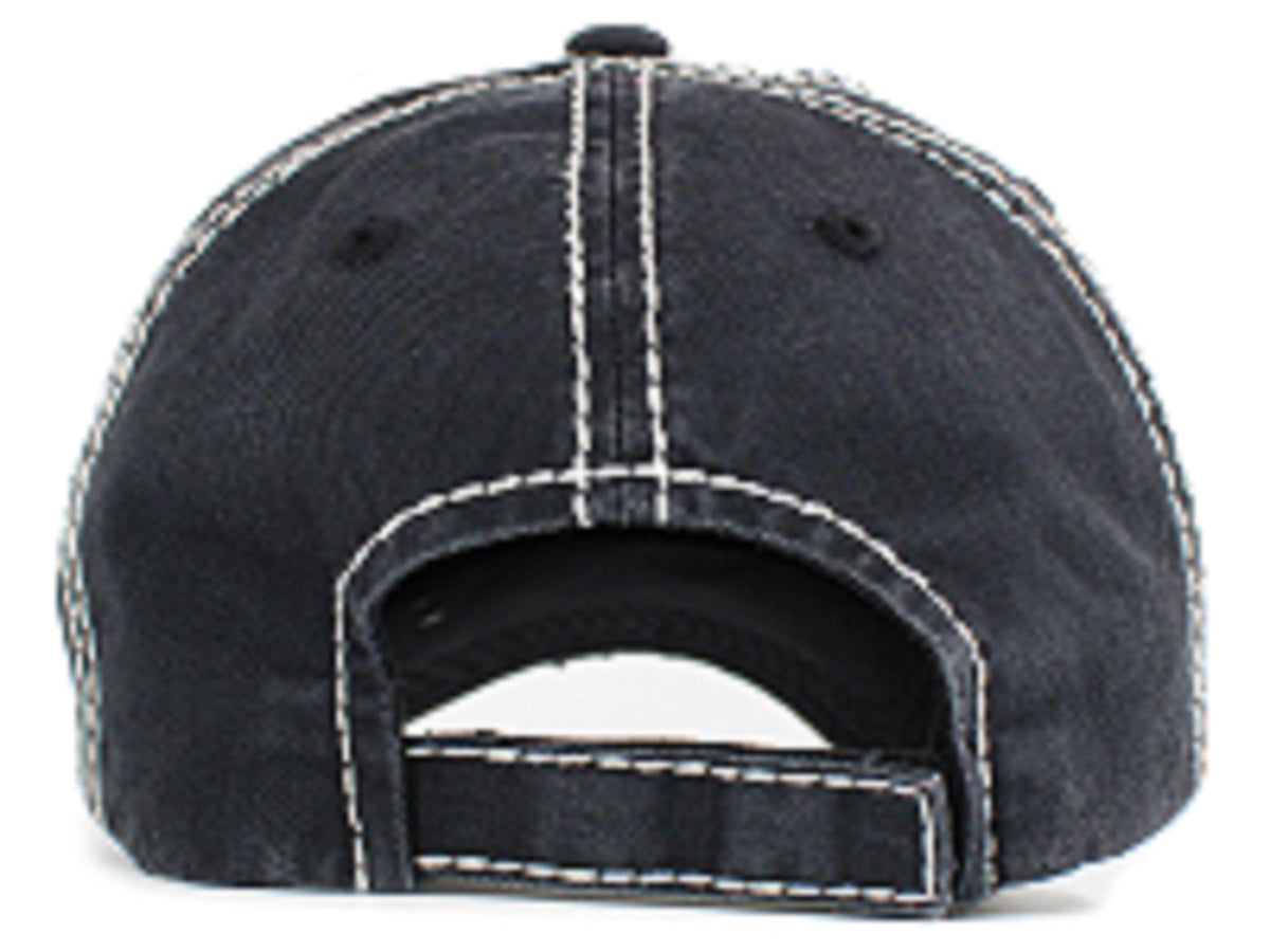 KBV1540 Dreamer Washed Vintage Cap - MiMi Wholesale