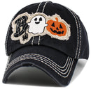 KBV1546 Halloween Boo Vintage Baseball Cap - MiMi Wholesale