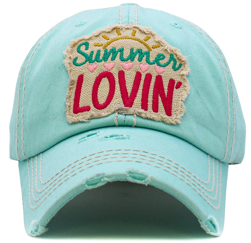 KBV1570 Summer Lovin' Washed Vintage Ballcap - MiMi Wholesale