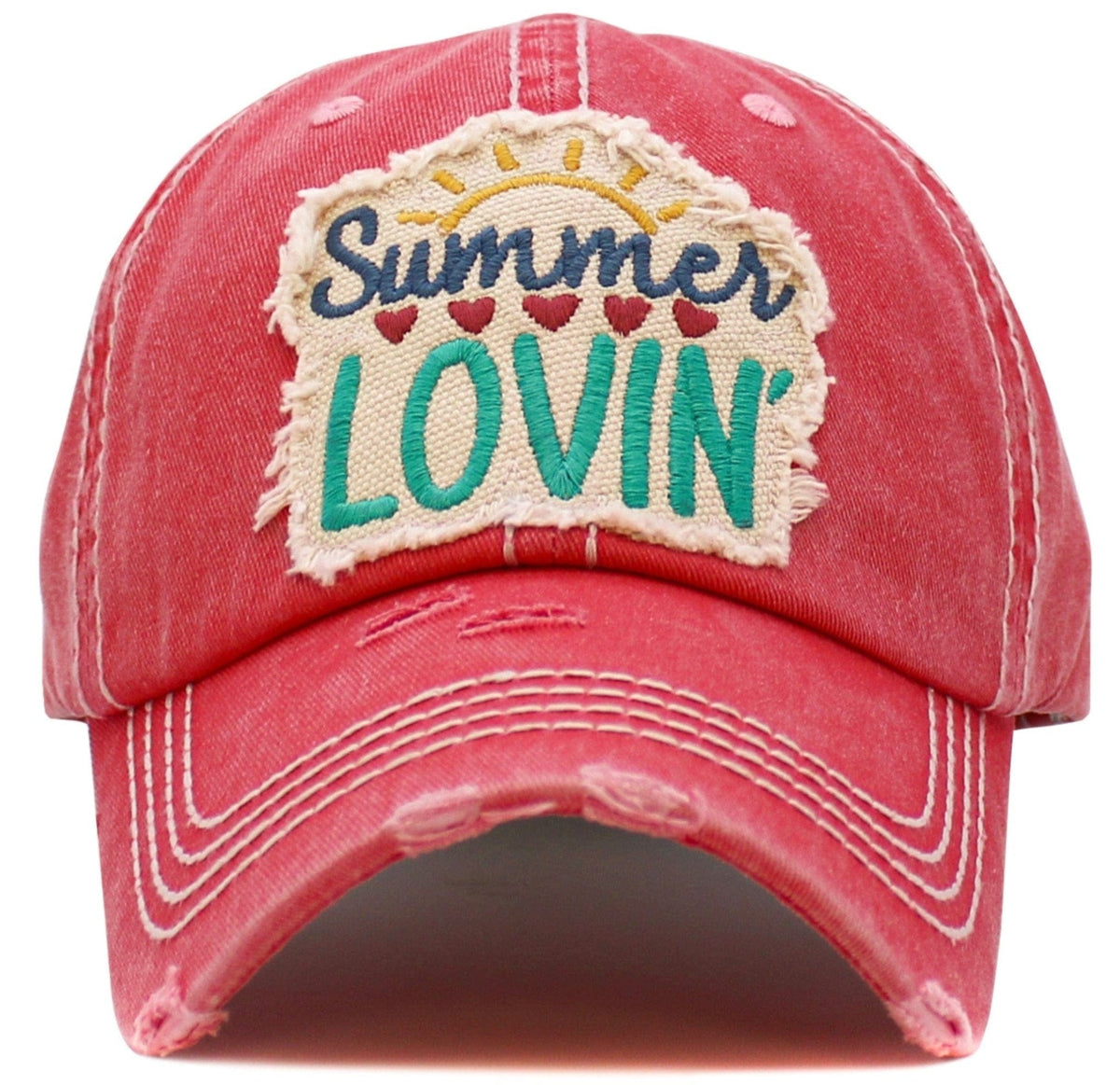KBV1570 Summer Lovin' Washed Vintage Ballcap - MiMi Wholesale